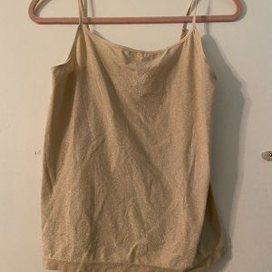 Ann Taylor Gold Cami